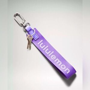 NWT Lululemon Never Lost Keychain - Dark Lavender